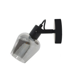 Spot Bergamo noir 40 W MEO