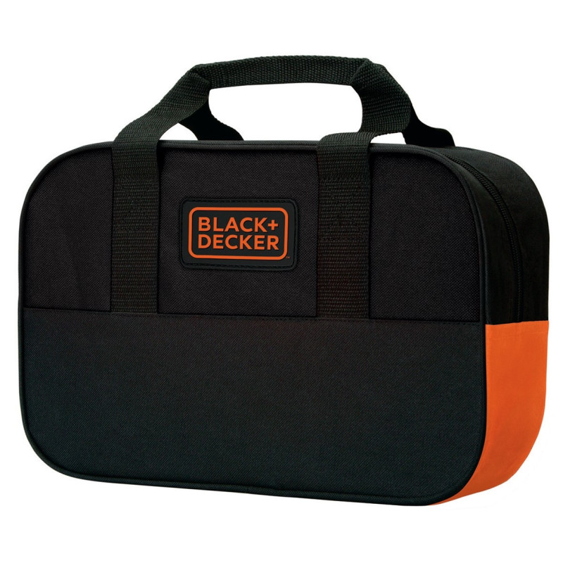 Kit perceuse sans fil + visseuse à impact 18V - BDCDDIM18B-QW - BLACK+DECKER