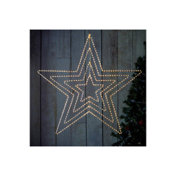 Étoile LED Noël Extérieure 78cm – Ambiance Magique