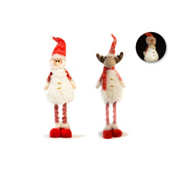 Figurine de Noël LED 78 cm – Illuminez votre fête