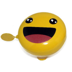 Sonnette pour vélo smiley rire
