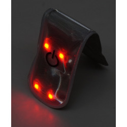 Eclairage magnétique 4 LED argenté