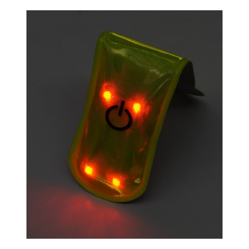 Eclairage magnétique 4 LED jaune