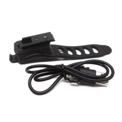 Eclairage avant Quantum pour vélo USB 350 lm