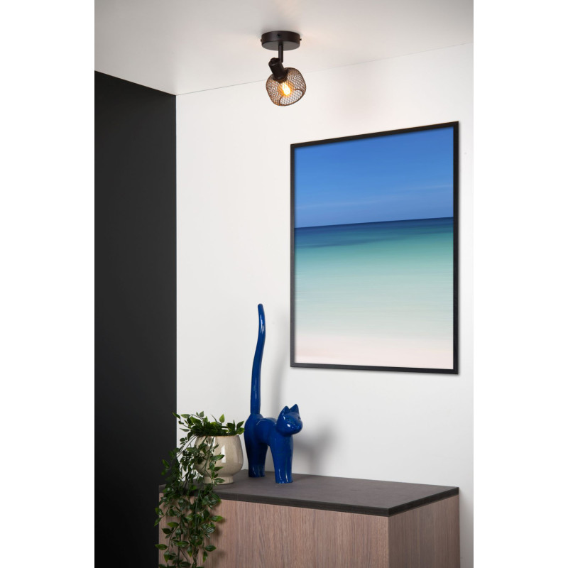 Spot Maren noir E14 25 W LUCIDE Spot Maren noir E14 25 W LUCIDE