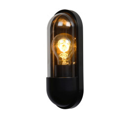 Applique Capsule noire E27 40 W LUCIDE