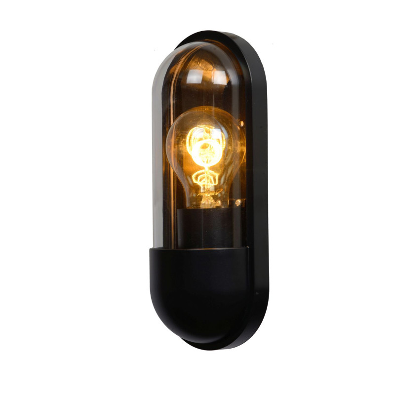 Applique Capsule noire E27 40 W LUCIDE