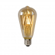 Ampoule à filament ambrée LED E27 blanc chaud 600 lm Ø 6,4 cm 5 W LUCIDE