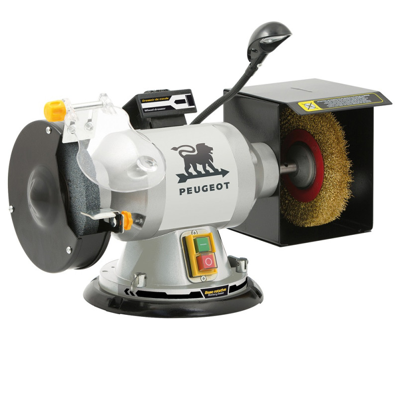 Touret à meuler EnergyGrind-150BP 150 x 150 350W PEUGEOT