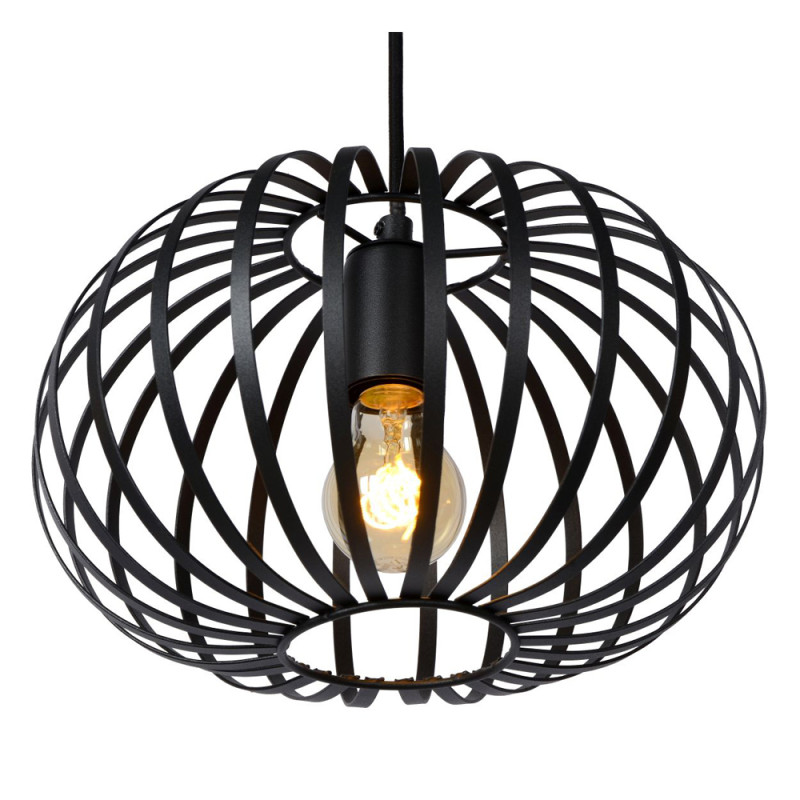 Suspension Manuela noir E27 3 x 40 W LUCIDE Suspension Manuela noir E27 3 x 40 W LUCIDE