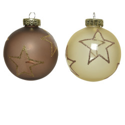 Boule de Noël incassable Ø 8 cm DECORIS – Déco festive