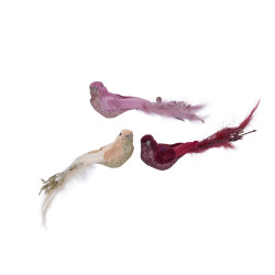 Oiseau en mousse DECORIS – Déco Noël Festive