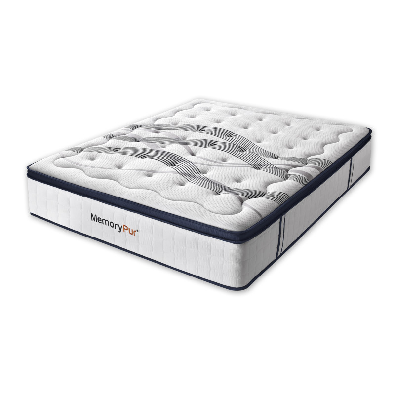 Matelas à ressorts Diamant 160 x 200 cm MEMORYPUR