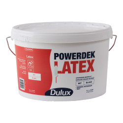 Peinture pour mur et plafond Powerdek Latex blanc mat 5 L DULUX