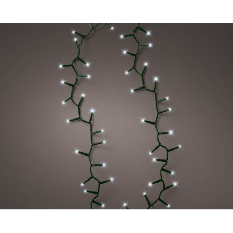Guirlande extérieure snake 2000 LED blanc froid – Éclairage 45m