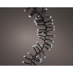 Guirlande extérieure 600 LED Blanc Froid – Éclairage Festif | LUMINEO