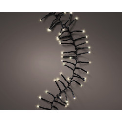 Guirlande Grappe 600 LED Blanc Chaud – Éclairage Extérieur | LUMINEO