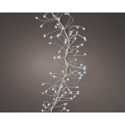 Guirlande Lumineuse Grappe 960 LED Blanc Froid – Éclairage Festif | LUMINEO