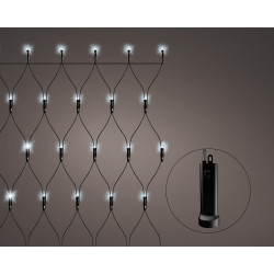 Filet lumineux LED extérieur – Éclairage blanc froid | LUMINEO