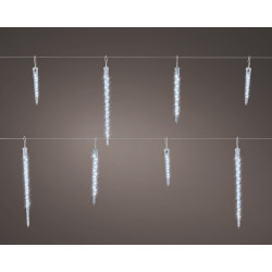 Guirlande Stalactite LED Blanc Froid – Éclairage Magique | LUMINEO