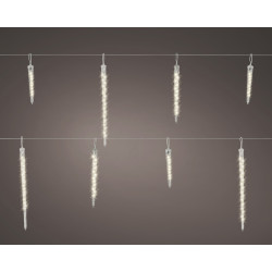 Guirlande Stalactite LED Blanc Chaud 2,5m – Éclairage Magique