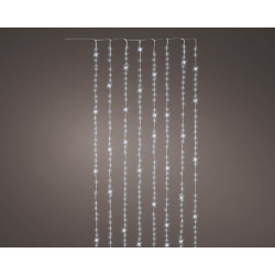 Guirlande Rideau LED 320 Blanc Froid – Éclairage Extérieur | LUMINEO