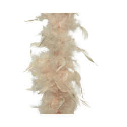 Boa en plumes perle DECORIS – Décoration festive | DECORIS