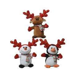 Peluche de Noël 10x11x25cm – Déco Festive