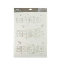 Sticker Casse-Noisette 28,5x40cm – Déco Noël Magique