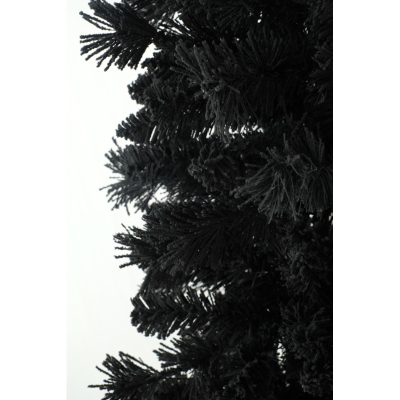 Sapin de Noël artificiel Teddy noir 180 cm