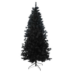 Sapin de Noël artificiel Teddy noir 180 cm
