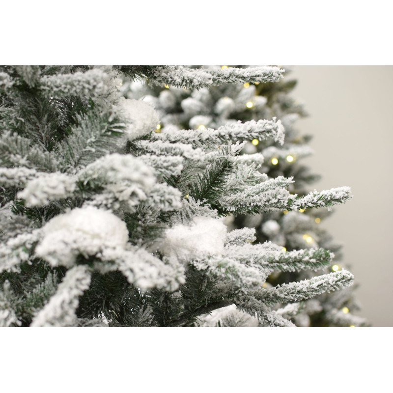 Sapin de Noël artificiel Oslo vert enneigé 180 cm