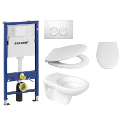 Pack WC suspendu Argo Delta Duo GEBERIT