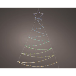 Arbre Lumineux LED Multicolore 78x110cm – Noël Magique