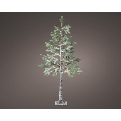 Sapin enneigé LED 150cm – Ambiance Magique