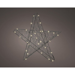 Étoile LED 3D LUMINEO – Déco Noël Magique