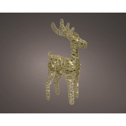 Renne Lumineux Papier – Déco Noël Magique | LUMINEO

