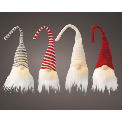 Gnome à suspendre LED LUMINEO – Déco Noël Magique

