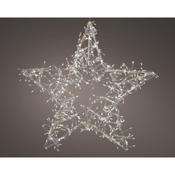 Étoile LED Métal 58cm – Éclairage Noël | LUMINEO