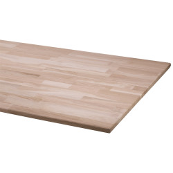 Plan de travail en chêne massif 200 x 80 x 2,6 cm CANDO Plan de travail en chêne massif 200 x 80 x 2,6 cm CANDO