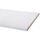 Plan de travail en bois aggloméré blanc 302 x 63 x 2,9 cm CANDO