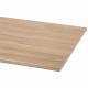 Plan de travail en bois aggloméré chêne européen 205 x 80 x 2,9 cm CANDO