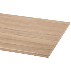Plan de travail en bois aggloméré chêne européen 205 x 80 x 2,9 cm CANDO Plan de travail en bois aggloméré chêne européen 205 x 80 x 2,9 cm CANDO