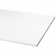 Plan de travail en bois aggloméré blanc 205 x 80 x 2,9 cm CANDO