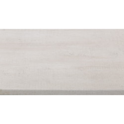 Plan de travail en bois aggloméré rebut blanc 302 x 60 x 2,9 cm CANDO