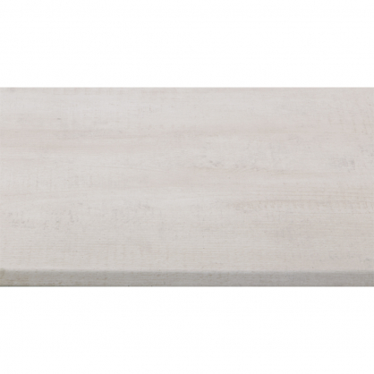 Plan de travail en bois aggloméré rebut blanc 302 x 60 x 2,9 cm CANDO
