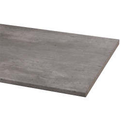 Plan de travail en bois aggloméré gris industrie 302 x 60 x 2,9 cm CANDO Plan de travail en bois aggloméré gris industrie 302 x 60 x 2,9 cm CANDO