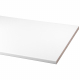 Plan de travail en bois aggloméré blanc 302 x 60 x 2,9 cm CANDO