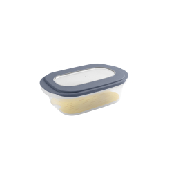 Boîte à fromage avec plateau Sigma Home bleu gris SUNWARE