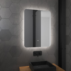 Miroir LED Silver Moon 4 W 60 x 80 cm AURLANE